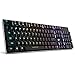 Mechanical Keyboard HAVIT RGB Backlit Wired Gaming Keyboard Extra-Thin & Light, Kailh Latest Low Profile Blue Switches, 104 Keys N-Key Rollover HV-KB395L (Black) primary
