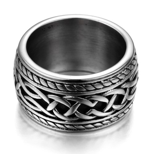 JewelryWe Edelstahl-Ring – Bild 3