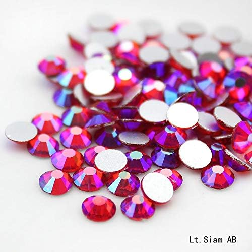Best Quality - Rhinestones - New Deals 1440pcs/pack SS20 Crystal with Glue On Flatback M-foild Non-hotfix Crystal Glass Rhinestone for Clothes - by Olwen Shop