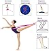 Ballet Stretch Band For Dancers - Prime Quality Elastic Stretching Band Bonus E-Book Included (Purple)