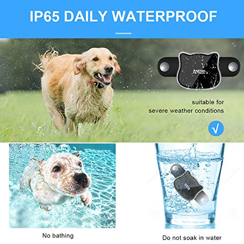 BARTUN Pet GPS Tracker, Real-Time Tracking Collar Device Included SIM Card - Thumbnail 6