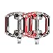 RockBros Aluminum Alloy Cycling Bike Platform Pedals Sealed Bearing Axle 9/16