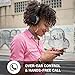 OneOdio Active Noise Canceling Bluetooth 4.1 Headphones with Mic, Wireless Wired Comfortable Foldable Stereo ANC Over Ear Headset for Airplane Travel Work TV PC Phone Computerthumb 2