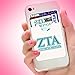Zeta Tau Alpha - Koala Pouch - Adhesive cell phone wallet