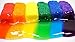 Slime Foam Balls Kit, Styrofoam Beads for DIY Kids Arts and Crafts - Fruit, Heart, Cake Slices, with Tools, Star Glitter, Assorted Colors, Great for Gifts, School; Fun Making (34 Pack)