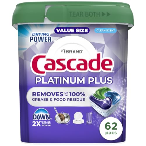 Cascade Platinum Plus Dishwasher Pods Dish