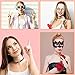 Outee 10 PCS Black Choker Necklace Set Velvet Necklace Choker for Women and Girls