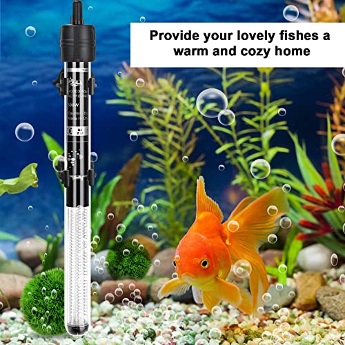 AQQA Fish Tank Heater 200W Submersible Aquarium Heater 3040 Gallon Aquarium Betta Heater with