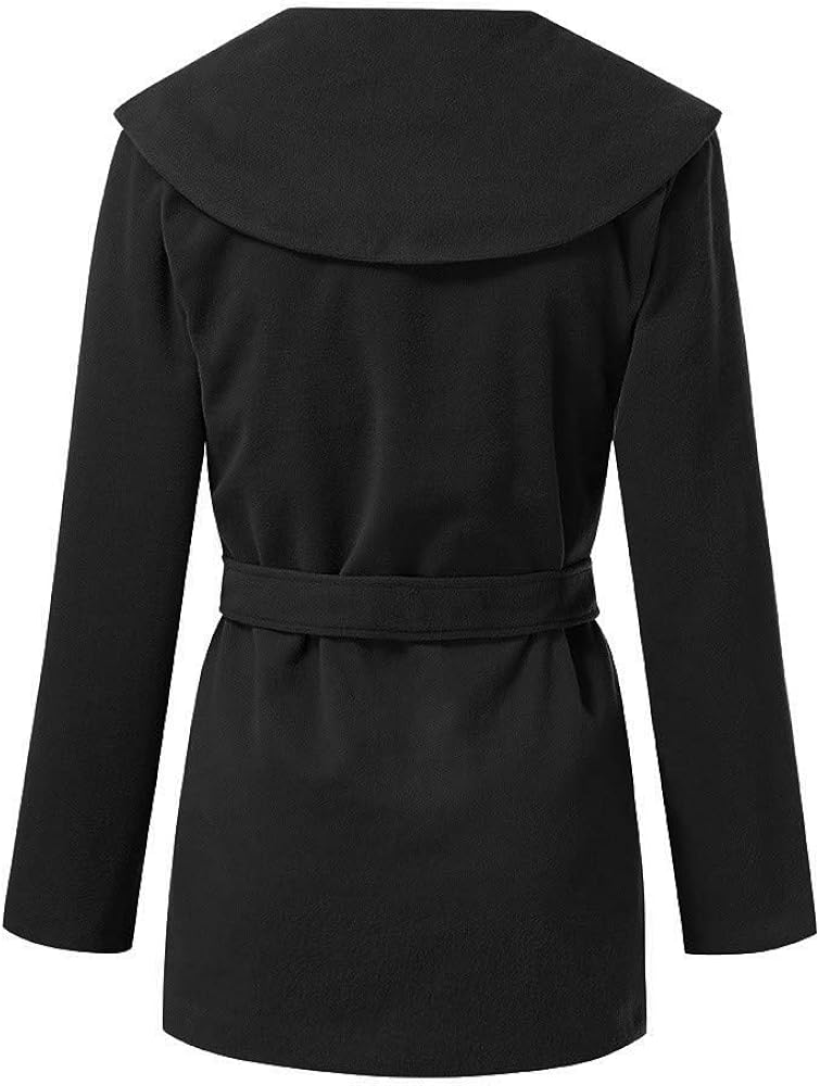 Wool \u0026 Pea Coats Forthery Womens Trench 