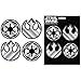 CHROMA 8128 Star Wars Badge Classic Emblem Decal