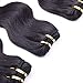 LanQi Brazilian Virgin Hair Body Wave 6Pcs 8