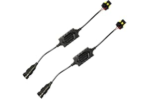 HIKARI WINGS HIKARI PAIR LED Conversion Kit Headlight Canbus Error Free Anti Flickering Resistor Decoder - H11