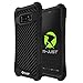 Samsung Galaxy Note 8 case,Feitenn Armor Aluminum Metal case Extreme Alloy Metal Bumper Hybrid Soft Rubber Military Heavy Duty Shockproof Hard Case For Galaxy Note 8 6.3 inch (Black/Black)