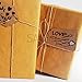 100 Premium Brown Kraft Tags with 30 Meters of Jute Twine - For Use As Gift Tags, Wedding Favor Tags, Product Label / Price Tags or for Scrapbooking and Various Arts & Crafts and Homemade Projects By Sacar Stationery