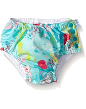 Baby & Toddler Girls' Ruffle Snap Reusable Absorbent Swim Diaper