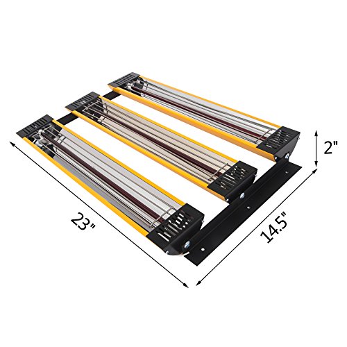 Bestauto Paint Booth Heater 3000W Paint Spray Booth Automotive 3 Set Infrared Paint Curing Light 110 V