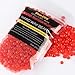 BlueZoo 100g Different Smell Depilatory Pearl Hard Wax Brazilian Granules Hot Film Wax Bead For Hair Removal By Perman (Strawberry smell, Multicolor)