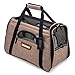 Zomma Priority Pets TSA Airline Approved Travel Pet Carrier with Mesh Top, Soft Mat and Sides | Tote Bag for Dogs and Cats