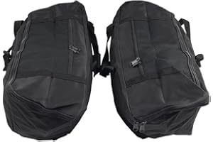 Cnkaka036 1 Pc Saddlebags Liners Luggage Bag Storage Bag Nylon Black For Indian Challenger Limited 2021-2024, For Indian Chal