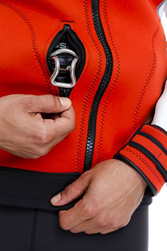 image for Platinum Sun Unisex PRO Neoprene Jacket Wetsuit Hoodie - Waterproof Wi