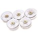 War Monkey 12 Gauge Polished Shotgun Shell Magnets in Chrome - Set of 5