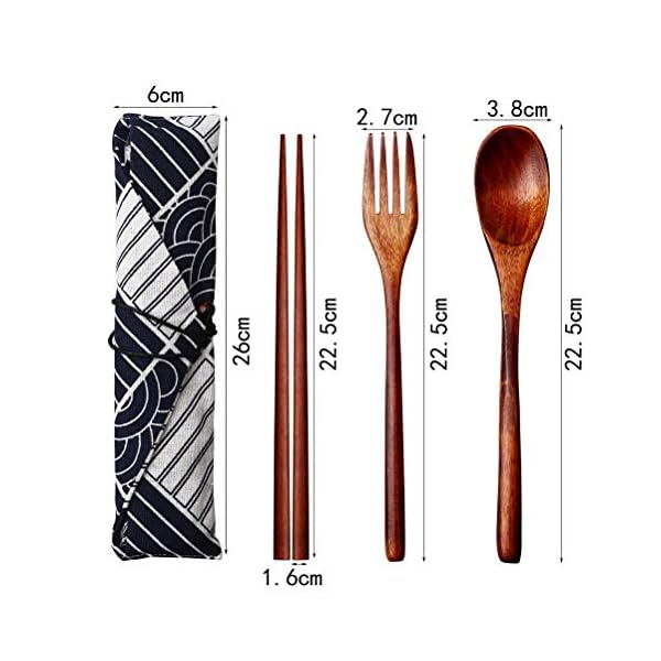 nuoshen-Wooden-Tableware3PCS-Japanese-Style-Wooden-Cutlery-Set-in-an-Oriental-Style-Pouch-with-1-x-Spoon-1-x-Fork-1-x-Chopsticks-with-Pouch-Sushi-Dinnerware-Tableware-for-Family-Travel nuoshen Wooden Tableware ,3PCS Japanese Style Wooden Cutlery Set in an Oriental Style Pouch with 1 x Spoon, 1 x Fork, 1…