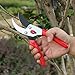 FLORA GUARD – 8.5Inch Traditional Bypass Pruning Shears – Professional Tree and Branch Garden Prunerthumb 4