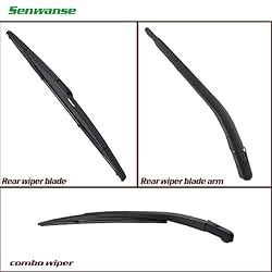Rear Windshield Wiper Blade and Arm Replacement for