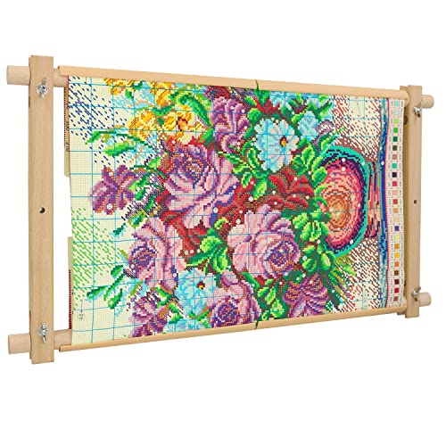 Needlepoint Embroidery Tapestry Scroll Frame Made