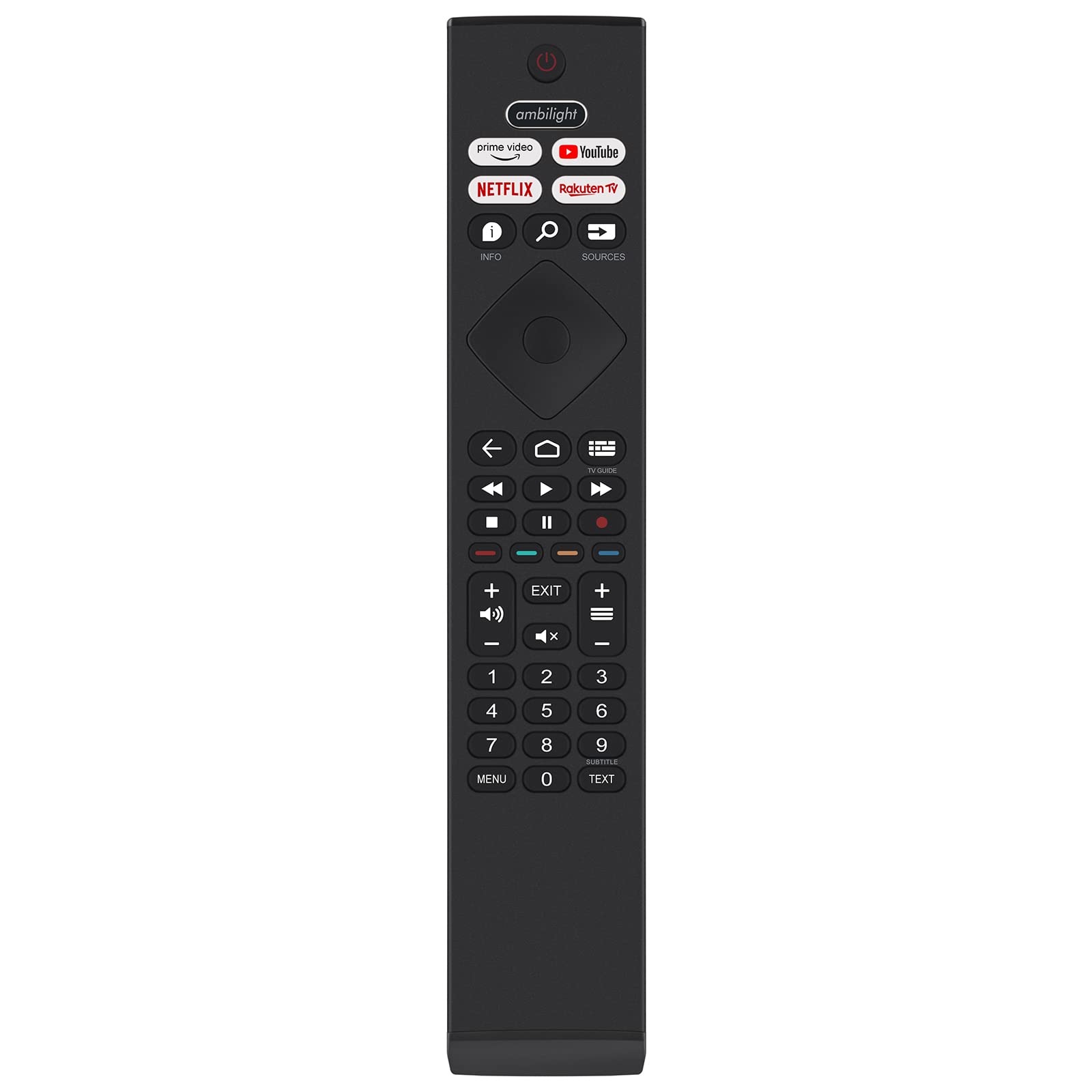 New BRC0984501-01 Replacement Remote Control – VINABTY BRC0984501/01 Remote Control for Philips TV 398GR10BEPHN0041HR HR45B-GJ01 55PUS7805/12 58PUS7805/12 Remote Controller