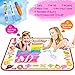TECBOSS Aqua Magic Mat, Kids Painting Writing Doodle Board Toy, Colorful Water Drawing Pad Mess Free with Magic Pens Educational Girl Toys for Age 1 2 3 4 5 6 Year Old Girls Boys Toddler, Gift Box