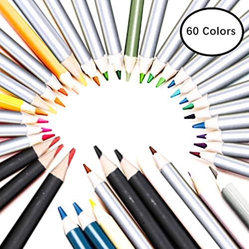 H & B Coloured Pencils and Sketch Pencils 145 Pcs with Sketch Book and Pencils Case,Artist Colouring Pencil Professional Drawing Pencil Set for Children,Artists Adult,Painter Ideal for Sketching Kids - Image 4