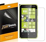 [6-Pack] Supershieldz- High Definition Clear Screen Protector Shield For Nokia Lumia 620 + Lifetime Replacements Warranty [6 Pack] - Retail Packaging