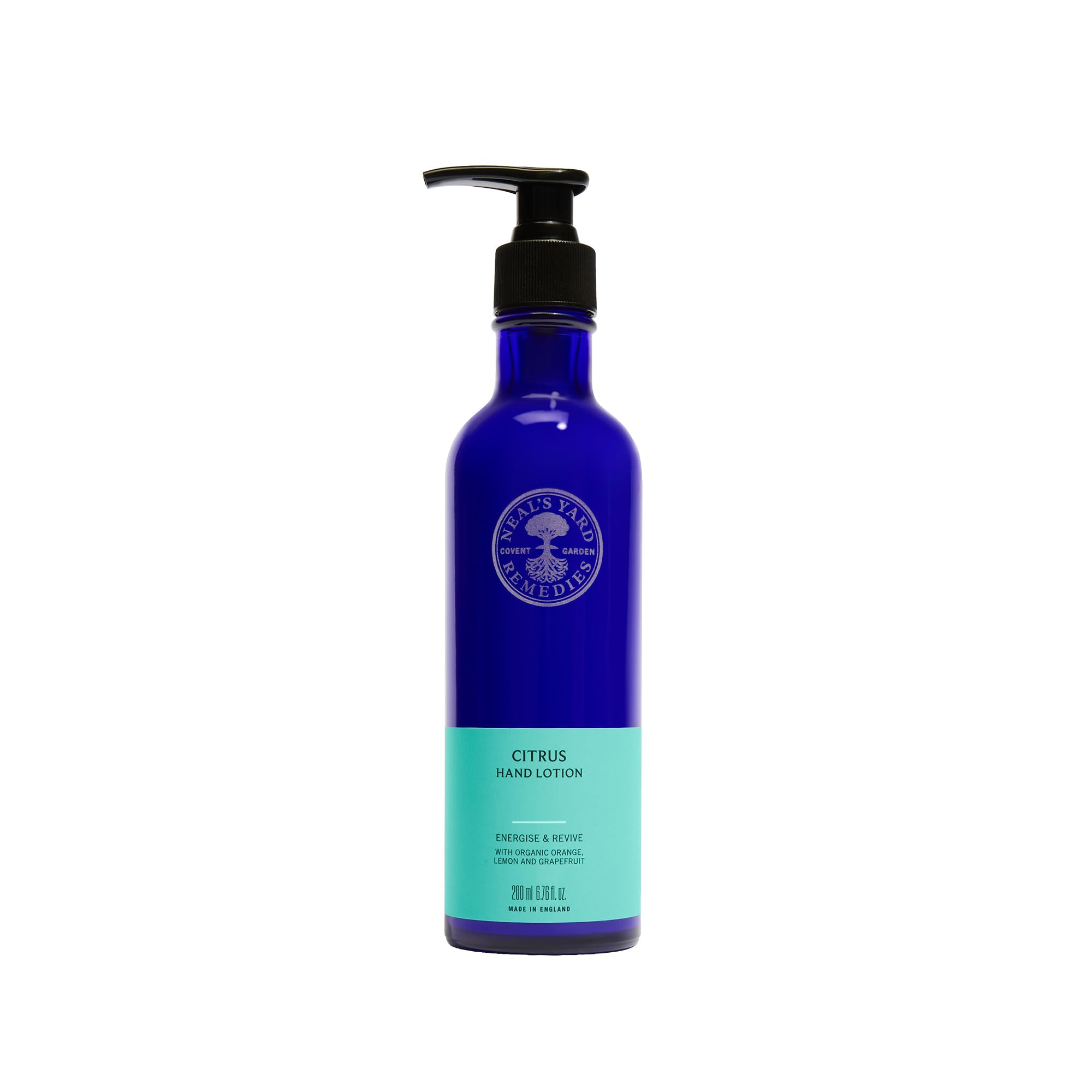 Neal's Yard Remedies Citrus Hand Lotion | Nourishes Skin with Sunny Orange & Lemon Scent | 200 ml