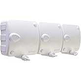 Varal Retrátil Automático Stendmax, 3 Módulos com 3 Cordas de 6 metros Cada, Cor Preta, Maxeb.