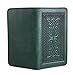 Oberon Design Celtic Braid Embossed Genuine Leather Checkbook Cover, 3.5x6.5 Inches, Green, Made in the USA