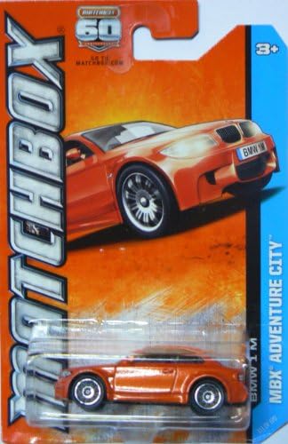 Matchbox Mbx Adventure City 111 of 120 Orange Bmw 1 M