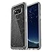 OTTERBOX Symmetry Clear Series for Samsung Galaxy S8 - Frustration FRĒe Packaging - Stardust (Silver Flake/Clear)