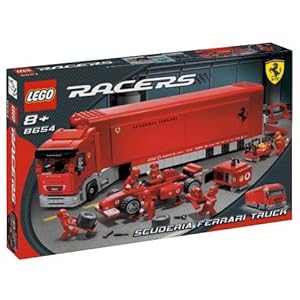 LEGO Scuderia Ferrari F1 transporter 8654 LEGO