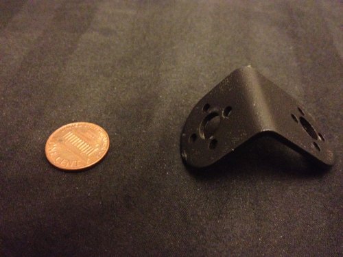 1x Metal Tp Servo Horn Rocker Arm Mg995 Robot Pan Tilt Rc Mount Camera Bracket