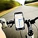 Koomus BikePro Universal Smartphone Bike Mount Holder for all iPhone and Android Devices, Black