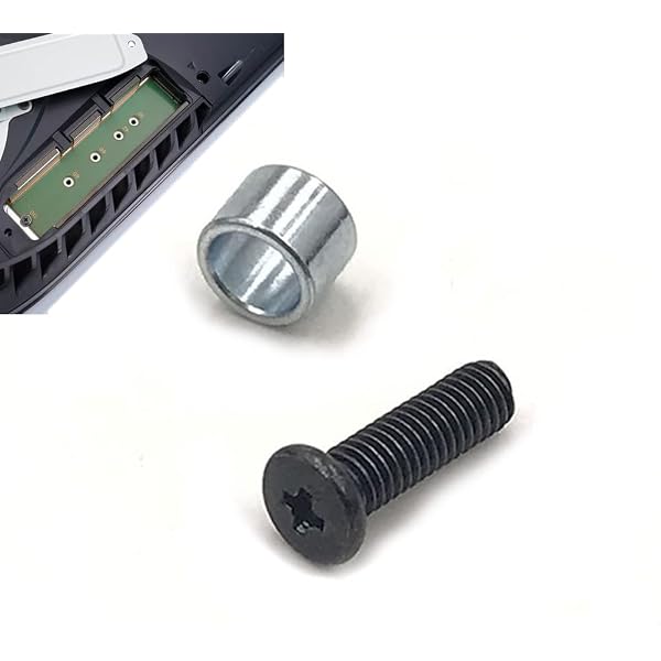 Amazon.com: WXYINSPAS Replacement for 1PC PS5 SSD Screw & Ring