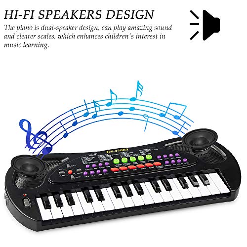 BIGFUN Kids Piano Keyboard, 32 Keys Multifunction Music Educational