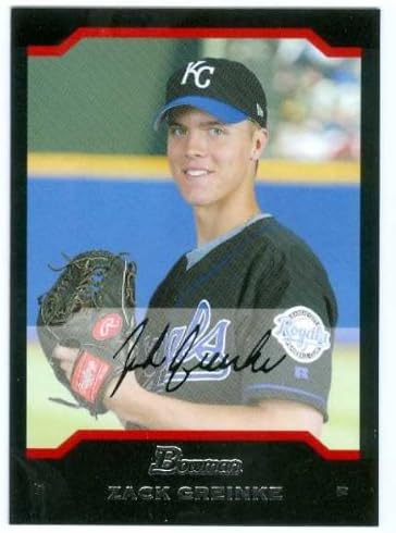 zack greinke autographed baseball