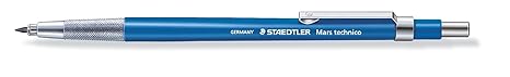 Staedtler 780 C Mars technico Fallminenstift HB, 2mm, mit Metallclip, blau