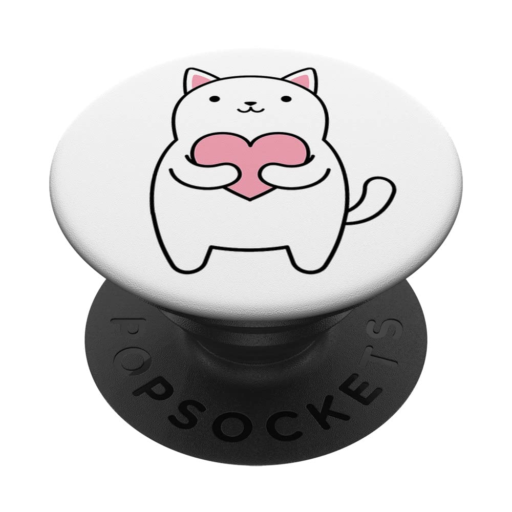 Kitty Cat Pop Socket for Phone PopSockets Kitten Cute Cat PopSockets Swappable PopGrip