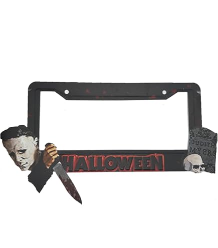 nightmare 2010記念プレート Nightmare Freddy Open Plastic License Plate Frame | Elektroplate