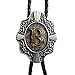 Scheppend Classical Gold Plated Capital Letters Western Cowboy Bolo Tie,Letter B
