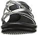 Skechers Cali Women's Rumblers-Social Butterfly Wedge Sandal,Gunmetal,7 M US