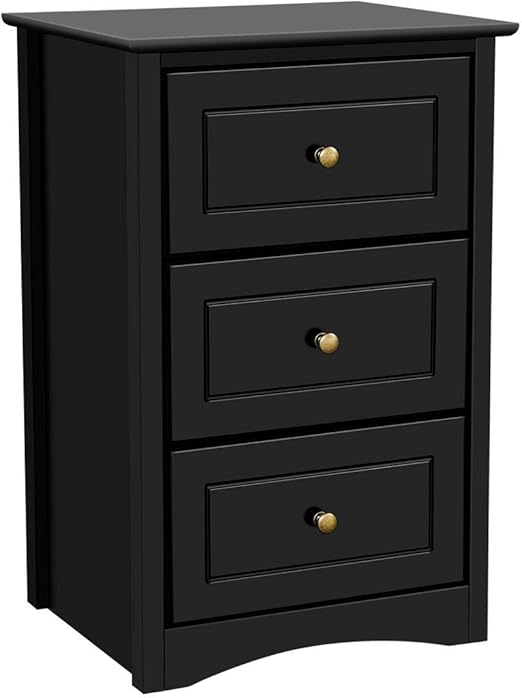 Amazon Com Yaheetech Tall Sofa Side End Table Nightstand With 3